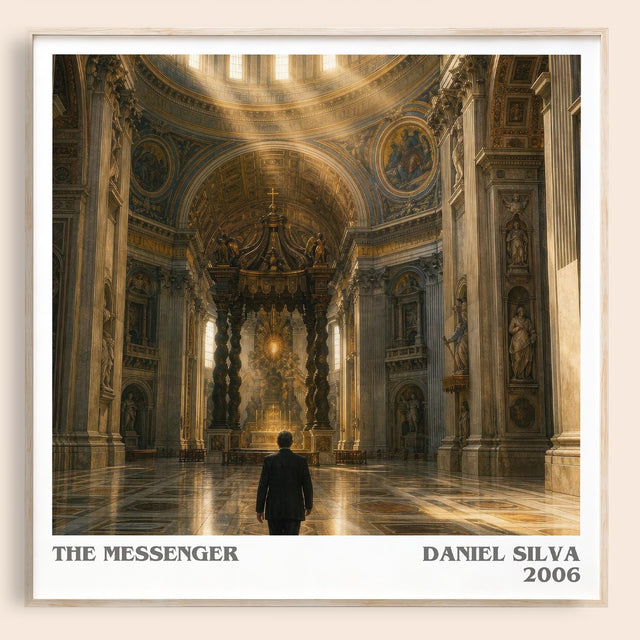 The Messenger Literary Art Print by Daniel Silva