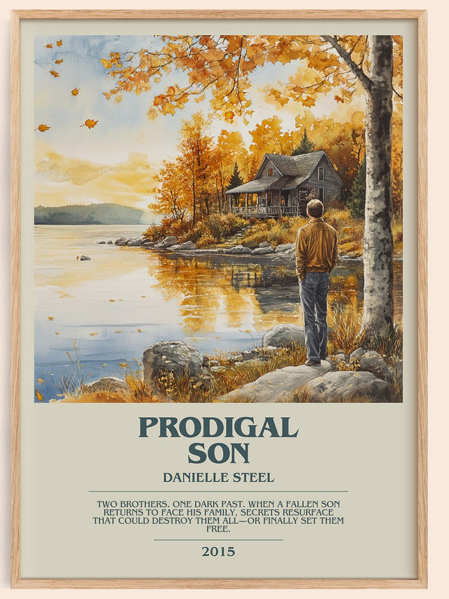Prodigal Son Bookish Wall Art by Danielle Steel
