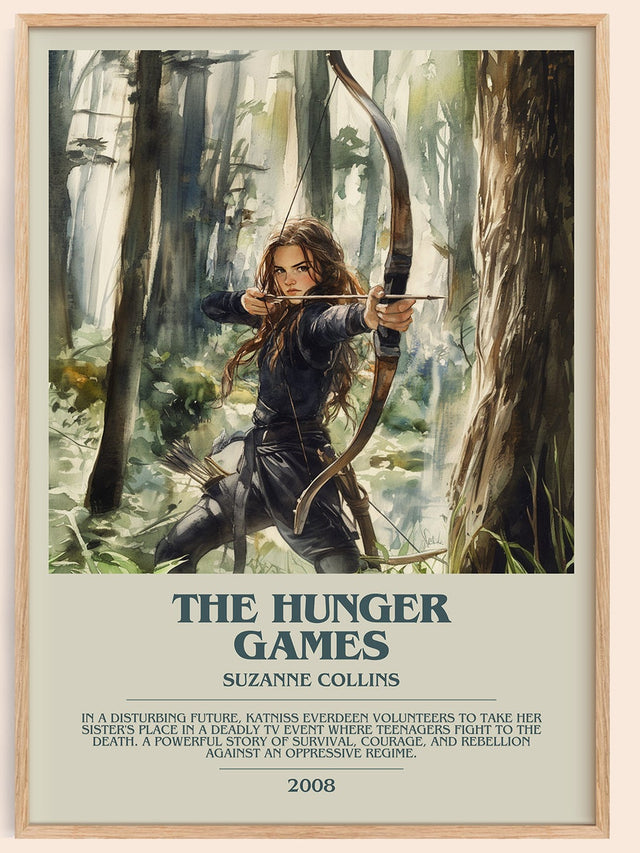 Hunger Games Bookish Wall Art by Suzanne Collins