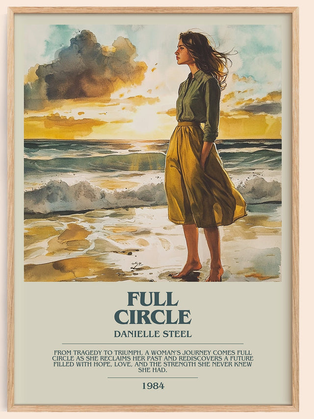 Full Circle Bookish Wall Art by Danielle Steel