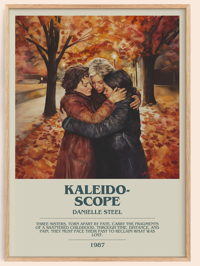 Kaleidoscope Bookish Wall Art by Danielle Steel