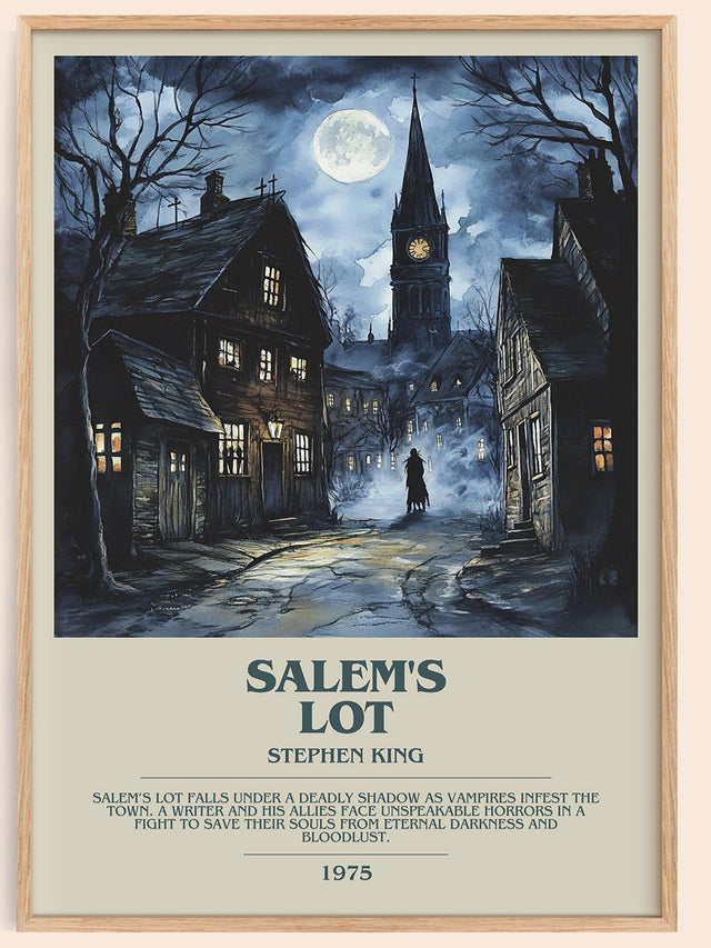 Salem's Lot Bookish Wall Art by Stephen King