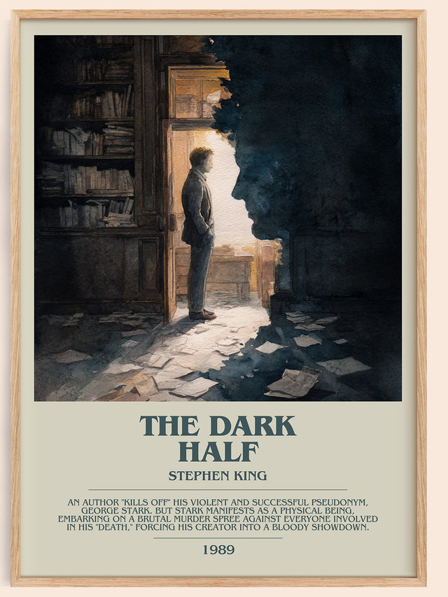 The Dark Half Bookish Wall Art by Stephen King