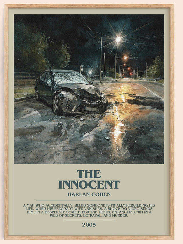 The Innocent Bookish Wall Art by Harlan Coben