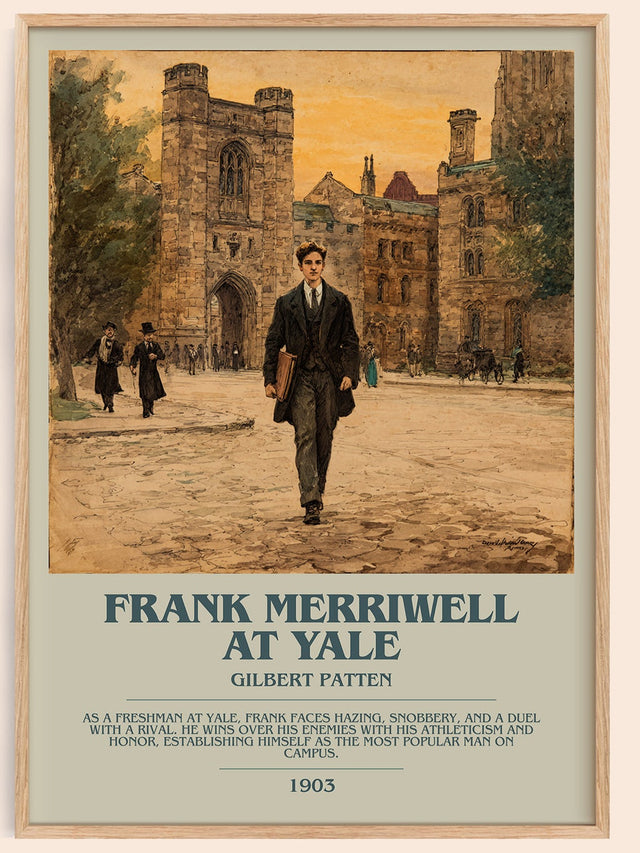 Frank Merriwell At Yale Bookish Wall Art by Gilbert Patten