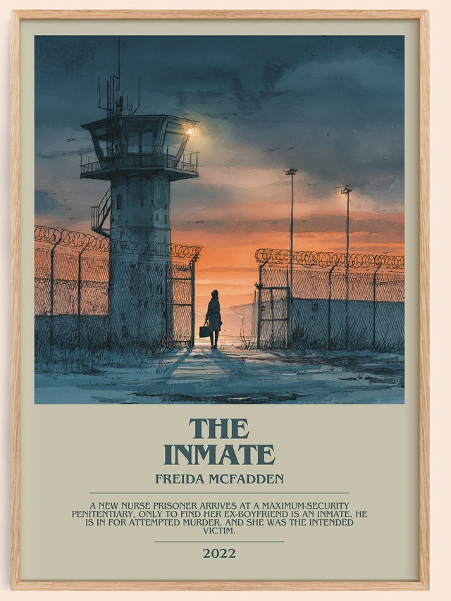The Inmate Bookish Wall Art by Freida McFadden