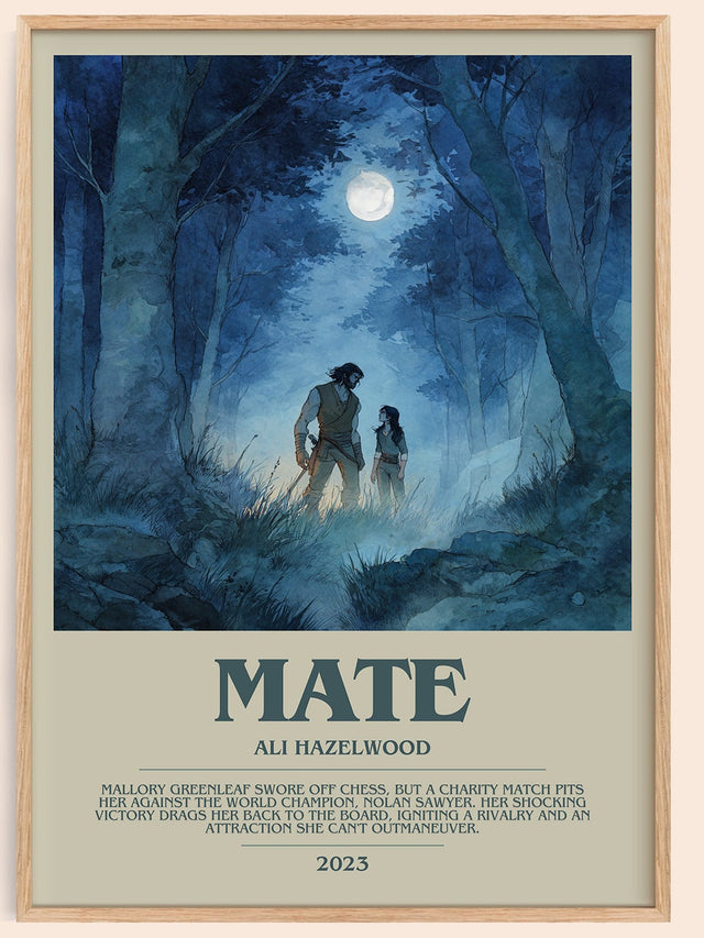 Mate Bookish Wall Art by Ali Hazelwood