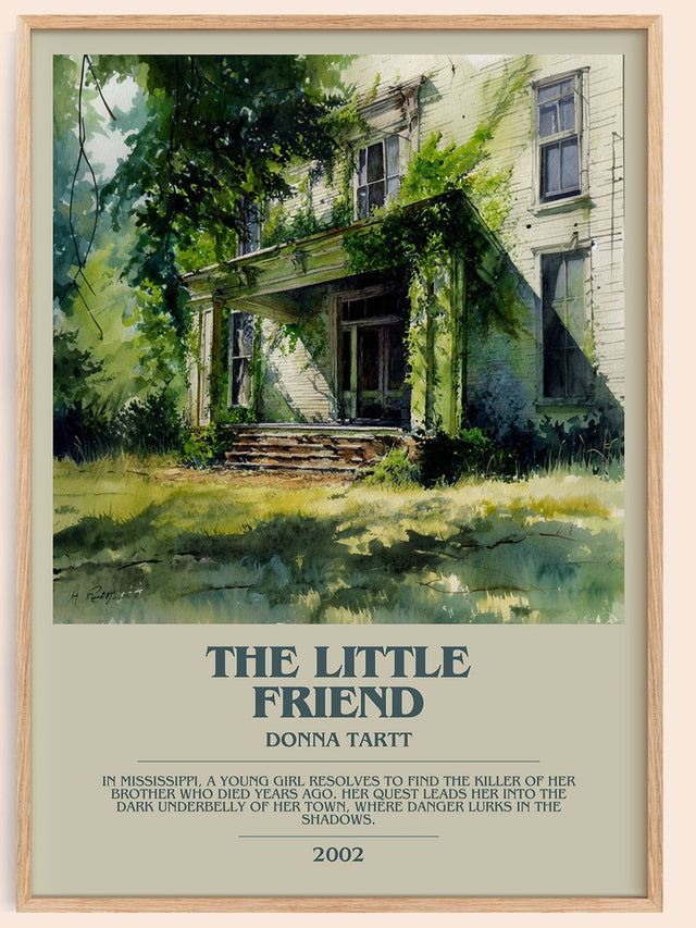 The Little Friend Bookish Wall Art by Donna Tartt