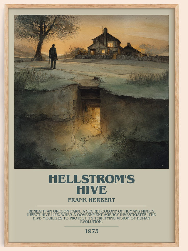 Hellstrom's Hive Bookish Wall Art by Frank Herbert