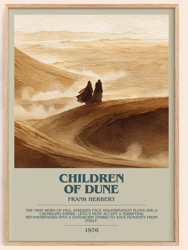 Children of Dune Bookish Wall Art by Frank Herbert