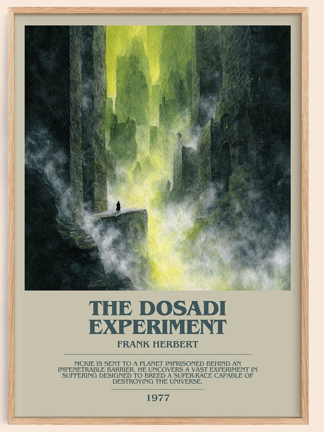 The Dosadi Experiment Bookish Wall Art by Frank Herbert