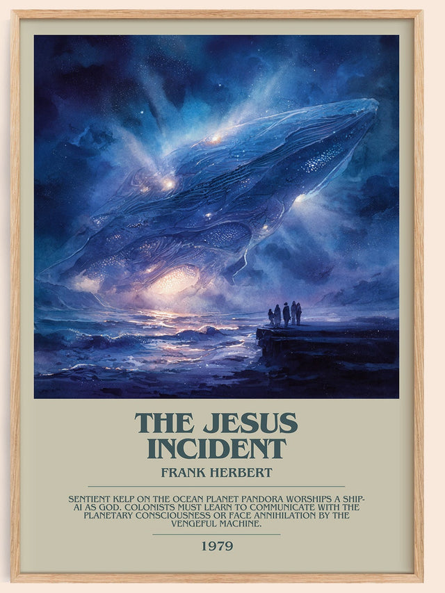 The Jesus Incident Bookish Wall Art by Frank Herbert