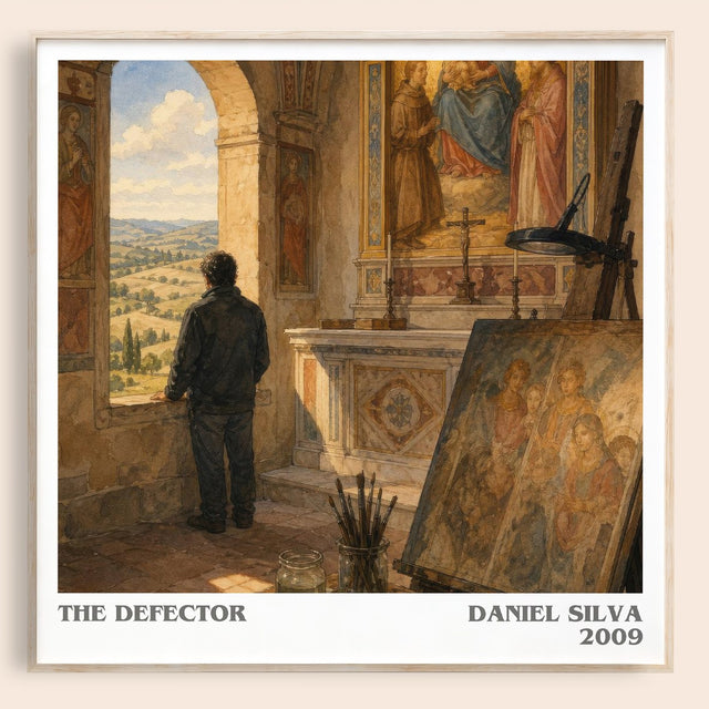 The Defector Literary Art Print by Daniel Silva