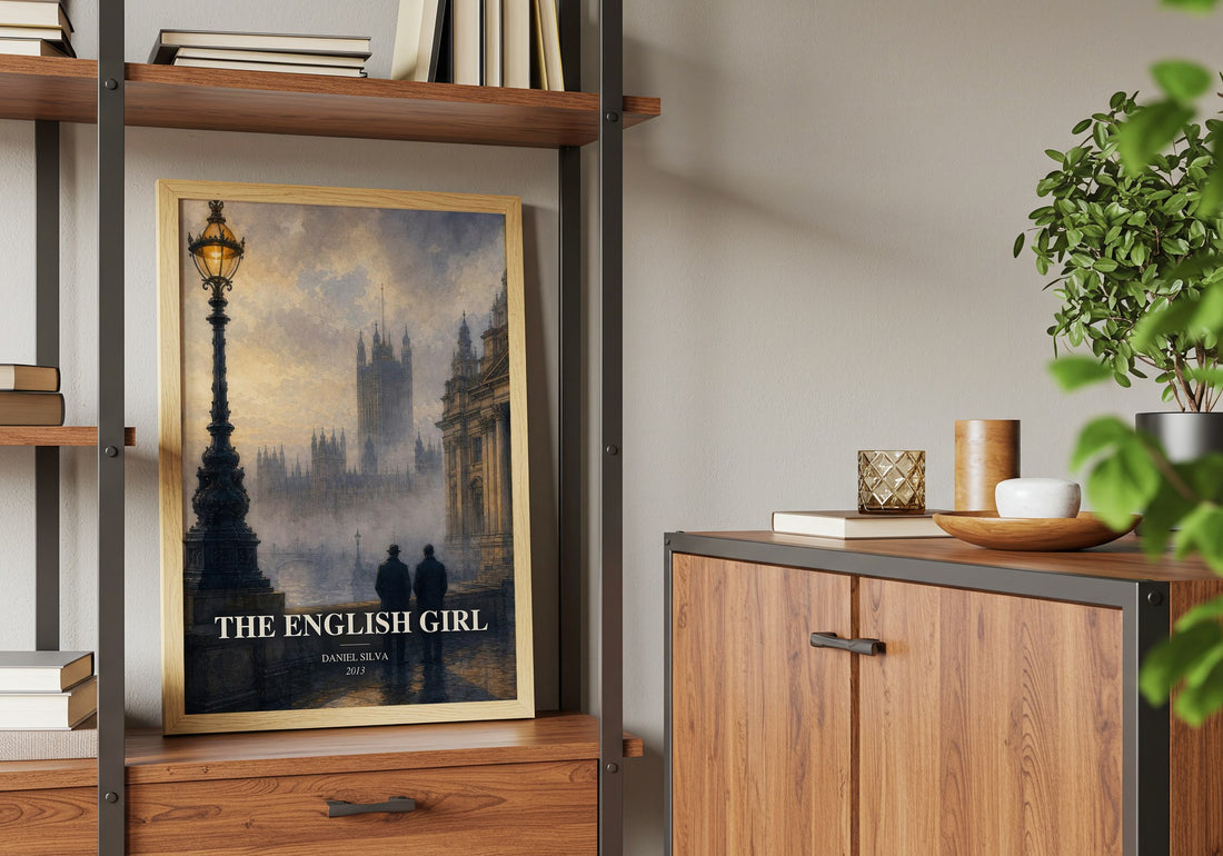 The English Girl book watercolour illustration paper finish options – matte satin gloss
