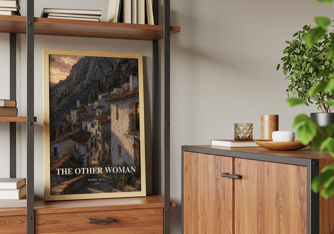 The Other Woman book watercolour illustration paper finish options – matte satin gloss