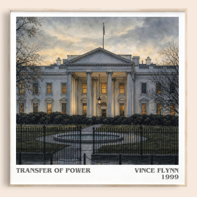 Transfer of Power Literary Art Print by Vince Flynn