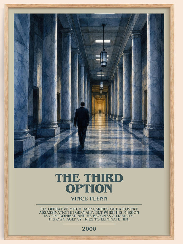 The Third Option Bookish Wall Art by Vince Flynn