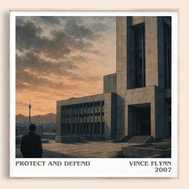 Protect and Defend Literary Art Print by Vince Flynn