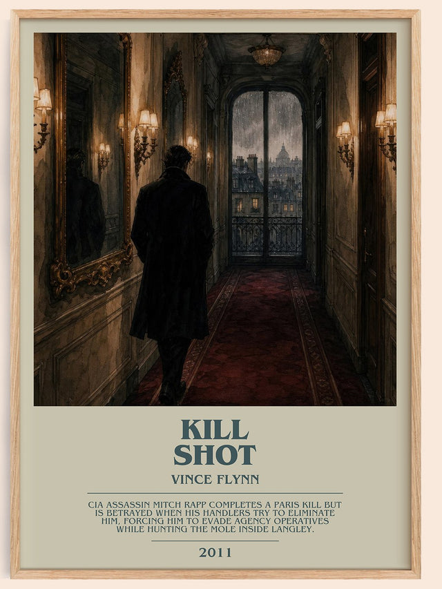 Kill Shot Bookish Wall Art by Vince Flynn