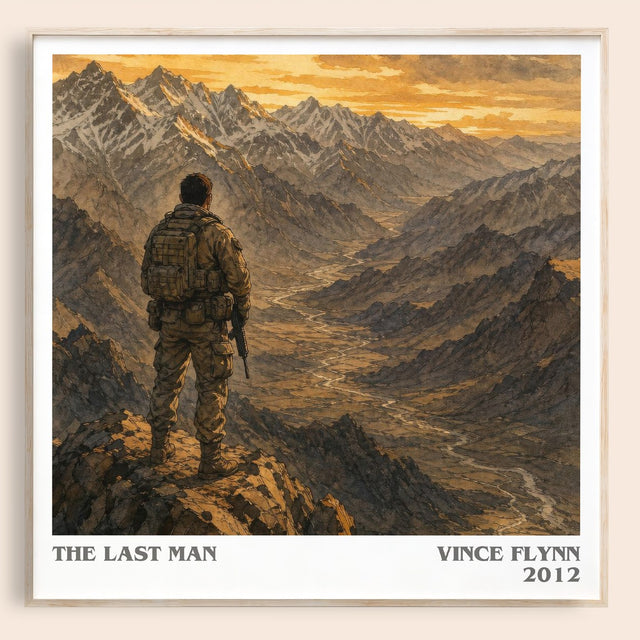 The Last Man Literary Art Print by Vince Flynn
