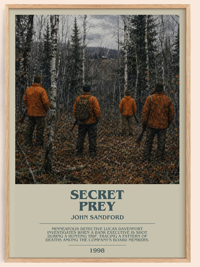 Secret Prey Bookish Wall Art by John Sandford