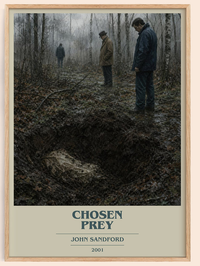 Chosen Prey Book Cover Poster by John Sandford