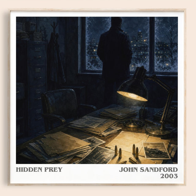 Hidden Prey Literary Art Print by John Sandford
