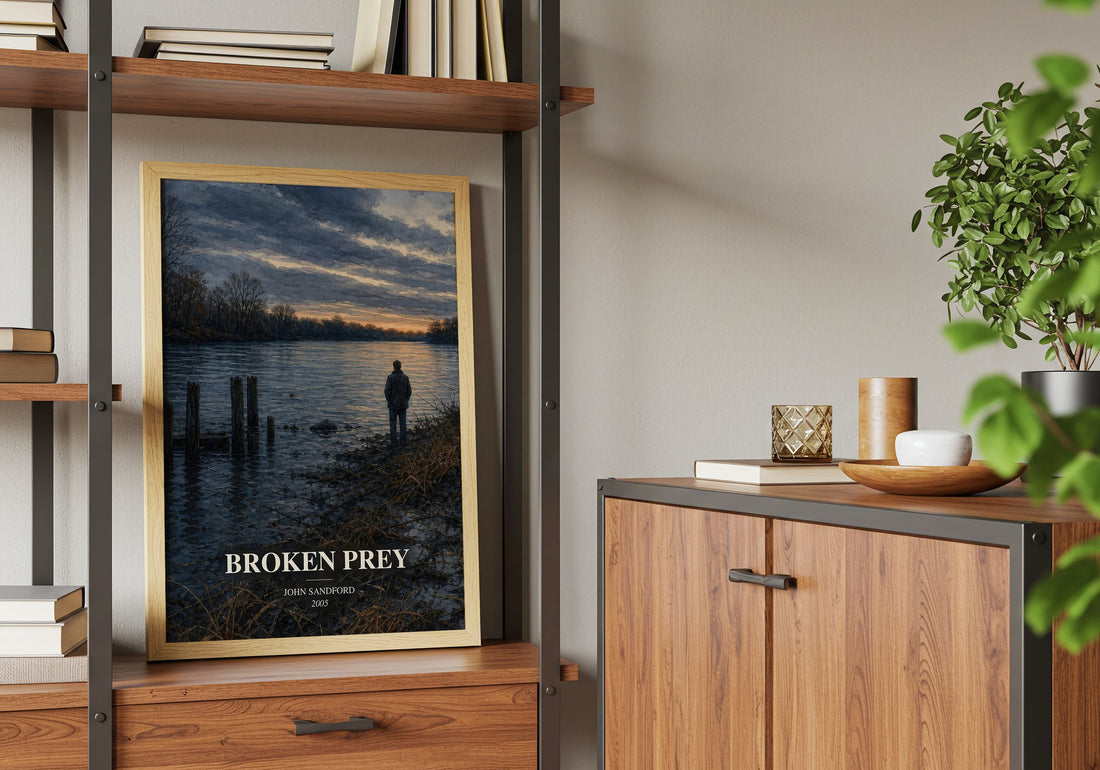 Broken Prey book watercolour illustration paper finish options – matte satin gloss