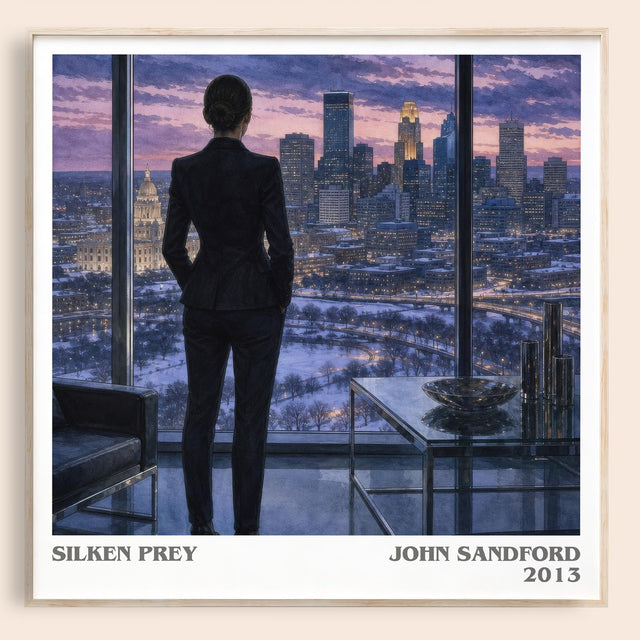 Silken Prey Literary Art Print by John Sandford