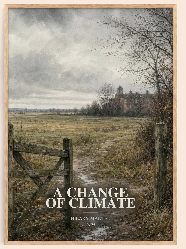 A Change of Climate Book Watercolour Illustration by Hilary Mantel