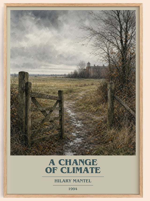 A Change of Climate Book Cover Poster by Hilary Mantel