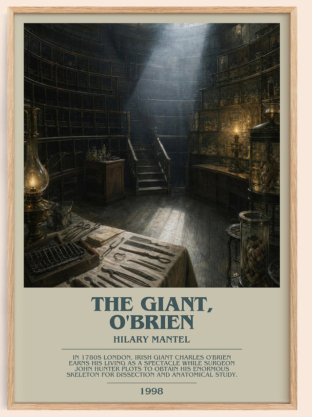 The Giant, O'Brien Bookish Wall Art by Hilary Mantel