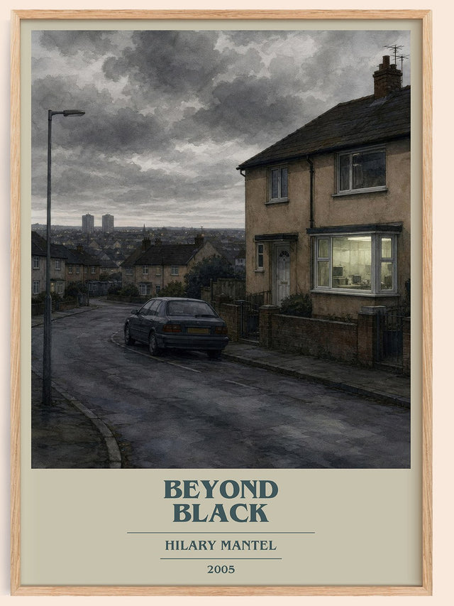 Beyond Black Book Cover Poster by Hilary Mantel