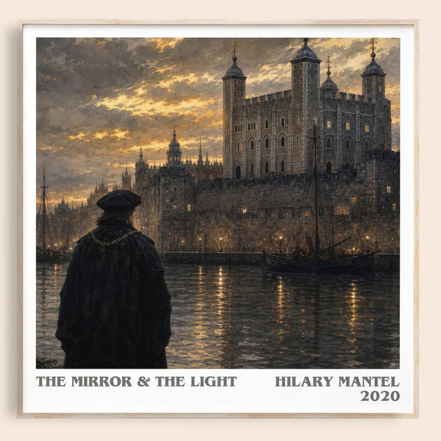 The Mirror & the Light Literary Art Print by Hilary Mantel