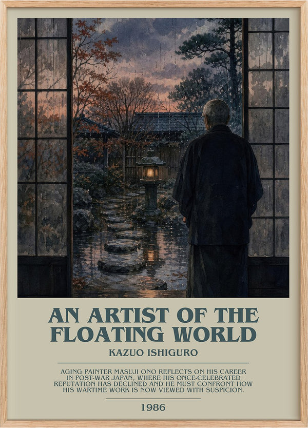 An Artist of the Floating World Bookish Wall Art by Kazuo Ishiguro