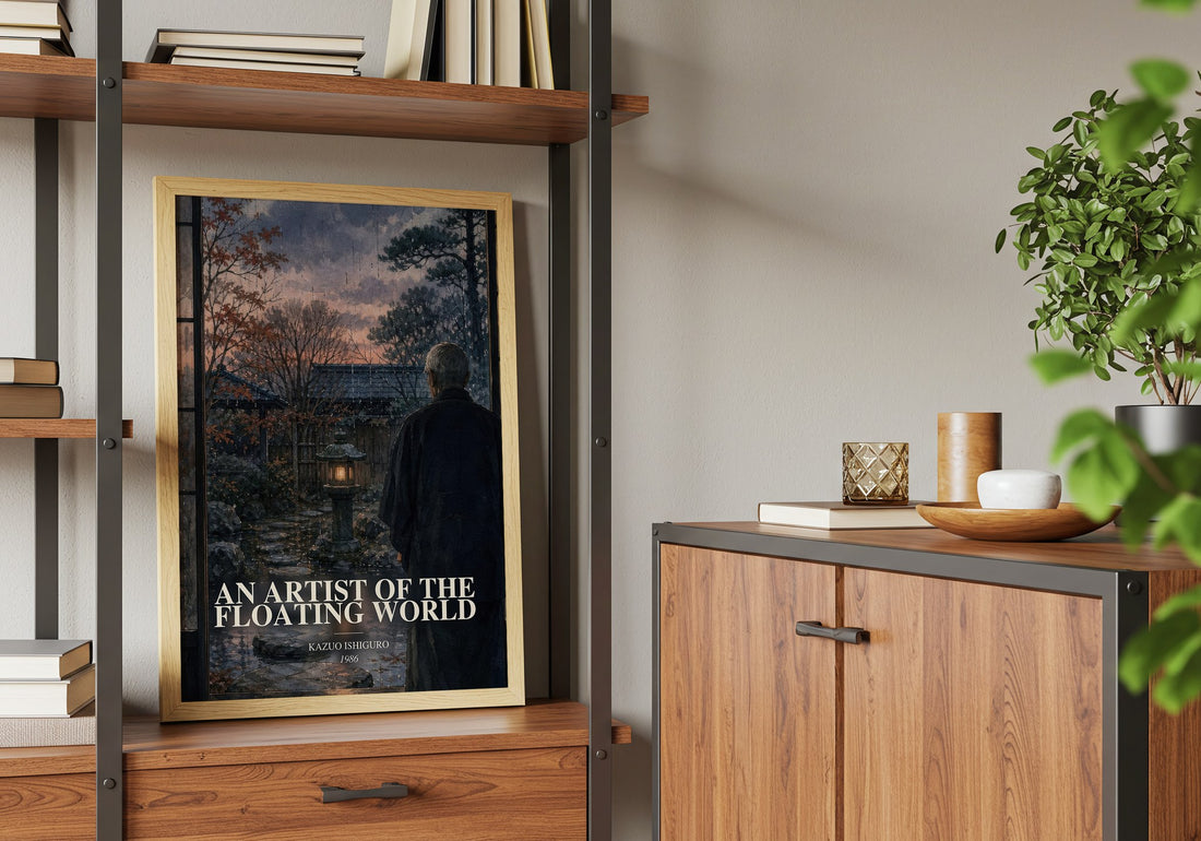 An Artist of the Floating World book watercolour illustration paper finish options – matte satin gloss