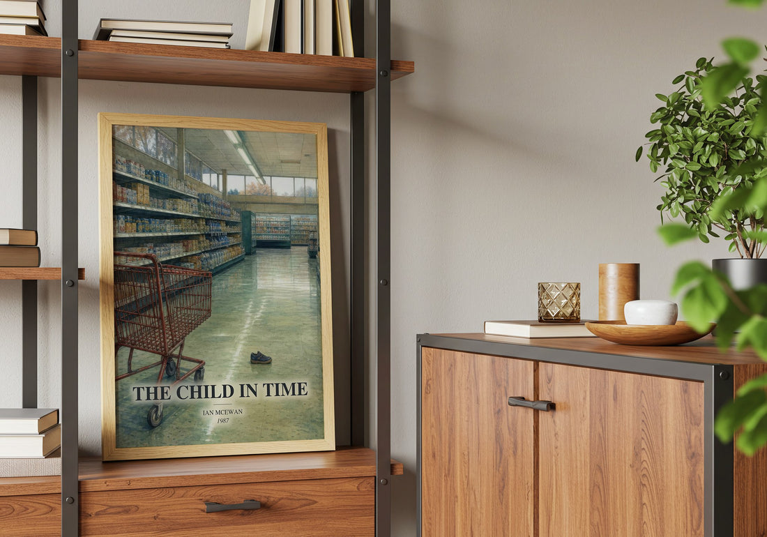 The Child in Time book watercolour illustration paper finish options – matte satin gloss