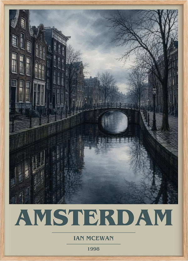 Amsterdam Book Cover Poster by Ian McEwan