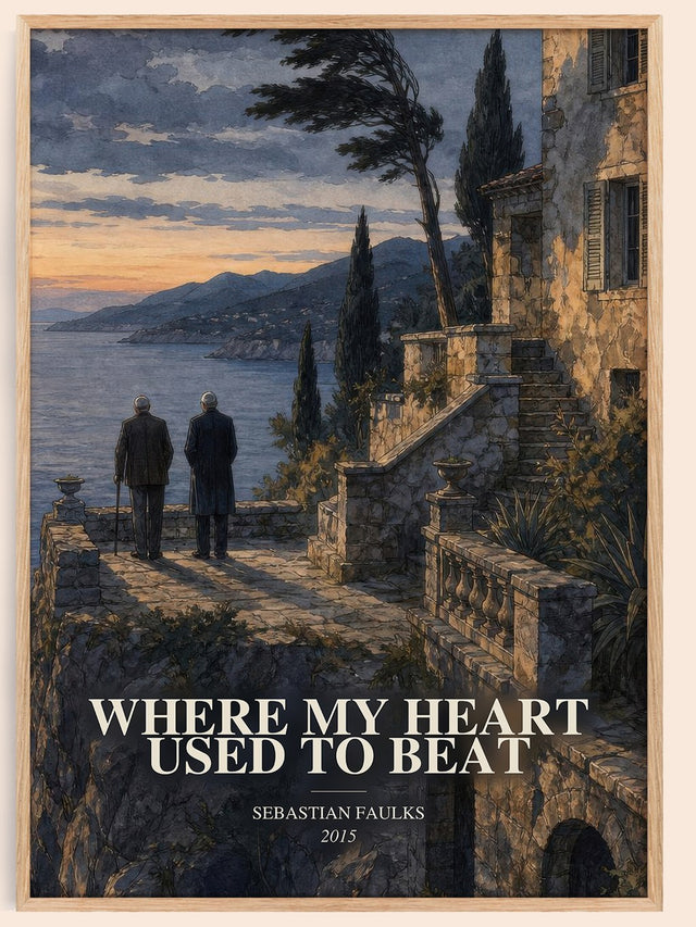 Where My Heart Used to Beat Book Watercolour Illustration by S. Faulks