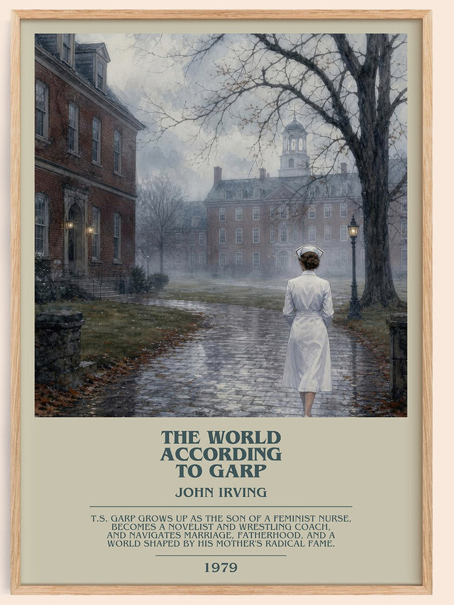The World According to Garp Bookish Wall Art by John Irving