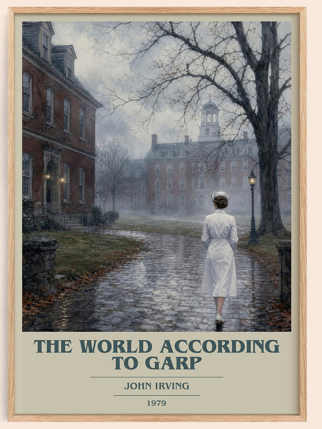The World According to Garp Book Cover Poster by John Irving