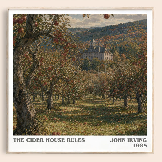 The Cider House Rules Literary Art Print by John Irving