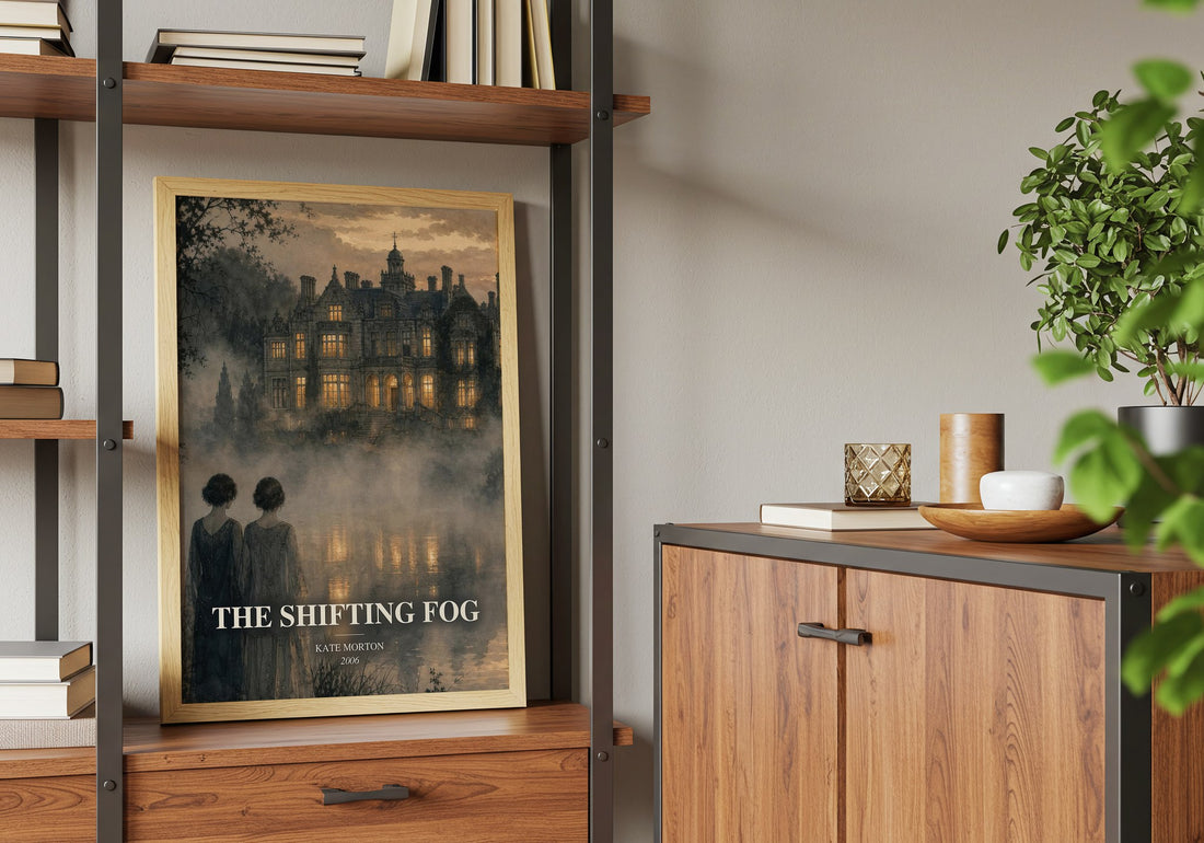 The Shifting Fog book watercolour illustration paper finish options – matte satin gloss