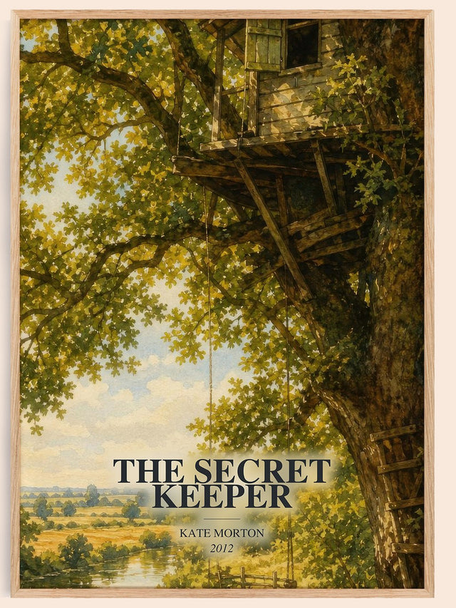 The Secret Keeper Book Watercolour Illustration by Kate Morton