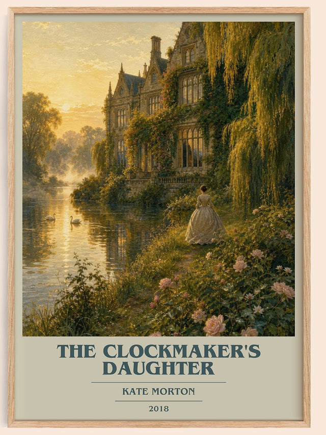 The Clockmaker's Daughter Book Cover Poster by Kate Morton