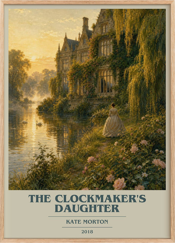 The Clockmaker's Daughter Book Cover Poster by Kate Morton