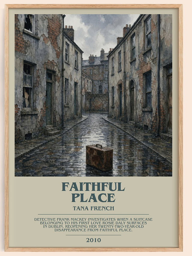 Faithful Place Bookish Wall Art by Tana French