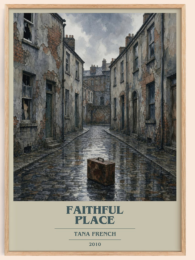 Faithful Place Book Cover Poster by Tana French