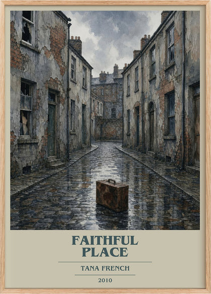 Faithful Place Book Cover Poster by Tana French