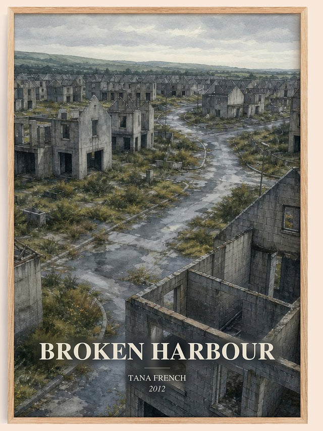Broken Harbour Book Watercolour Illustration by Tana French